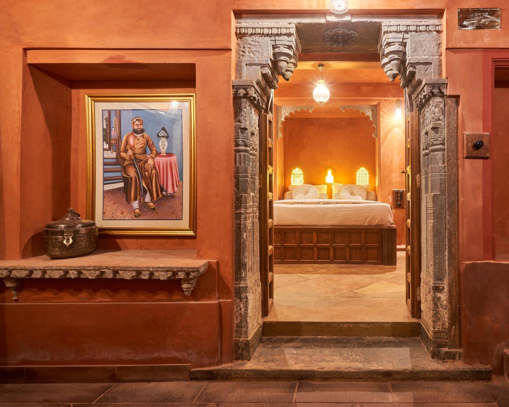 Hotel Kaladwas Lal Haveli Udaipur Exterior foto