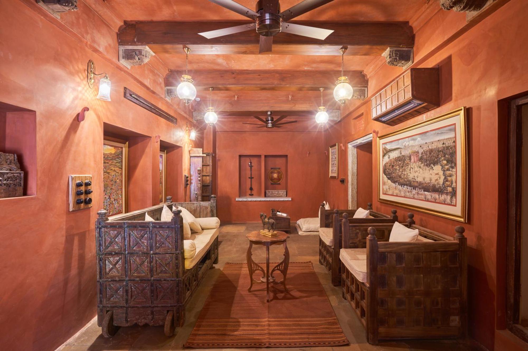 Hotel Kaladwas Lal Haveli Udaipur Exterior foto
