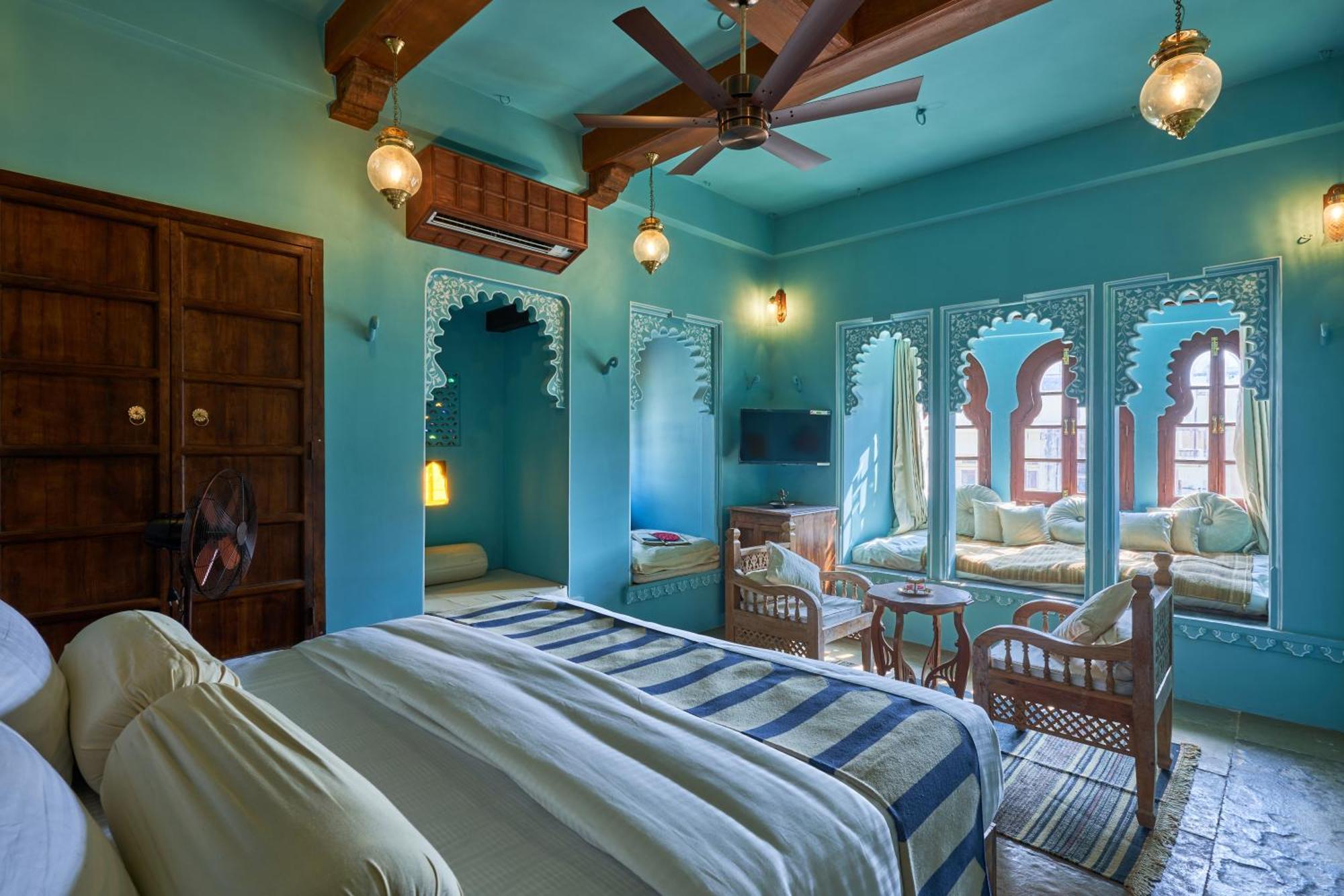 Hotel Kaladwas Lal Haveli Udaipur Exterior foto
